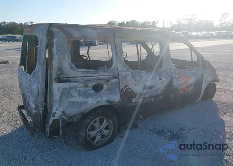 2015 Ford Transit Connect Xlt z USA, uszkodzony, nr VIN NM0GE9F72F1203559